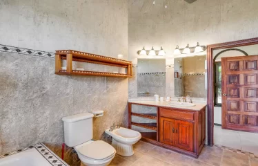 Ojochal Ocean View Estate Home with Guest Bungalow, Caretaker Home, Fruit Trees, and Waterfall