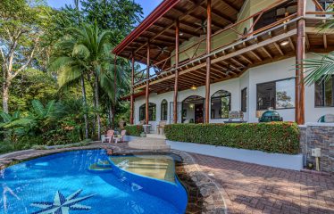 MEDITERRANEAN HOME WITH SPLENDID OCEAN AND JUNGLE VIEW – 2 ACRES