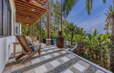 MEDITERRANEAN HOME WITH SPLENDID OCEAN AND JUNGLE VIEW – 2 ACRES