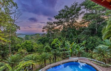MEDITERRANEAN HOME WITH SPLENDID OCEAN AND JUNGLE VIEW – 2 ACRES