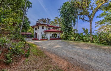 MEDITERRANEAN HOME WITH SPLENDID OCEAN AND JUNGLE VIEW – 2 ACRES
