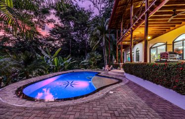 MEDITERRANEAN HOME WITH SPLENDID OCEAN AND JUNGLE VIEW – 2 ACRES