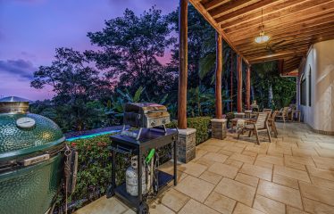 MEDITERRANEAN HOME WITH SPLENDID OCEAN AND JUNGLE VIEW – 2 ACRES