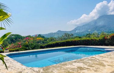 OCEAN VIEW 2 BEDROOM HOUSE WITH  POOL – 1.89 ACRES