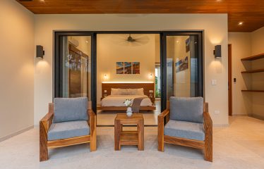 LUXURIOUS 3-BEDROOM HOME WITH WATERFALL VIEW NEAR DOMINICAL BEACH – 2.5 ACRES