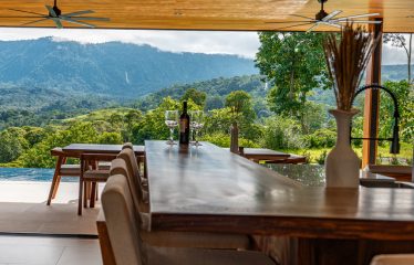 LUXURIOUS 3-BEDROOM HOME WITH WATERFALL VIEW NEAR DOMINICAL BEACH – 2.5 ACRES