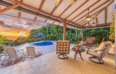 5 ACRES PROPERTY WITH 3 BEDROOM HOME, OCEAN AND MOUNTAIN VIEW