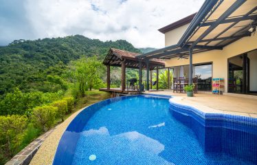 AMAZING OCEAN, JUNGLE AND WATERFALL VIEWS WITH THREE HOMES – 71 ACRES