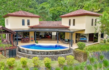 AMAZING OCEAN, JUNGLE AND WATERFALL VIEWS WITH THREE HOMES – 71 ACRES