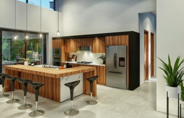 DIAMANTE WATERFALL VIEW LUXURY ESTATE WITH A 3 BEDROOM HOME NEAR DOMINICAL BEACH – 2.5 ACRES