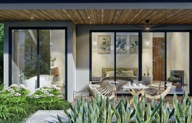 DIAMANTE WATERFALL VIEW LUXURY ESTATE WITH A 3 BEDROOM HOME NEAR DOMINICAL BEACH – 2.5 ACRES