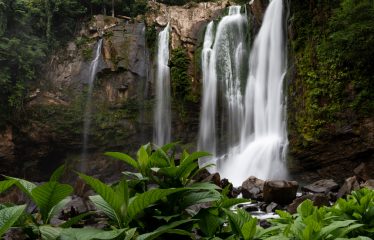 DIAMANTE WATERFALL VIEW LUXURY ESTATE WITH A 3 BEDROOM HOME NEAR DOMINICAL BEACH – 2.5 ACRES