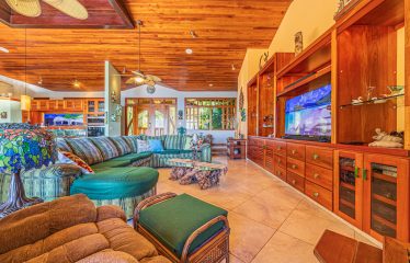 MAIN HOME AND GUEST CASITA WITH OCEAN VIEW  – 3.39 ACRES