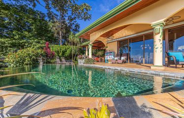 MAIN HOME AND GUEST CASITA WITH OCEAN VIEW  – 3.39 ACRES