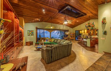 MAIN HOME AND GUEST CASITA WITH OCEAN VIEW  – 3.39 ACRES