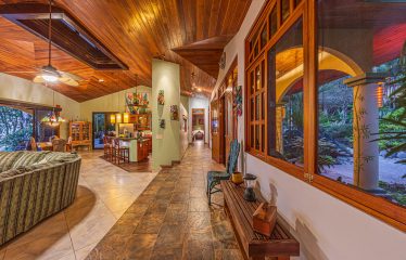 MAIN HOME AND GUEST CASITA WITH OCEAN VIEW  – 3.39 ACRES
