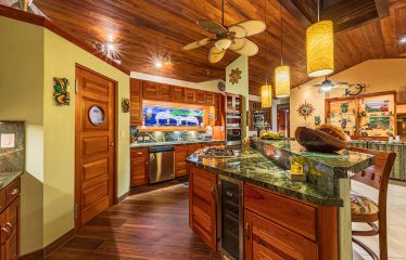 MAIN HOME AND GUEST CASITA WITH OCEAN VIEW  – 3.39 ACRES