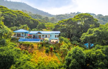 3 BEDROOM HOME WITH PRIVACY, OCEAN AND JUNGLE VIEWS – 5 ACRES