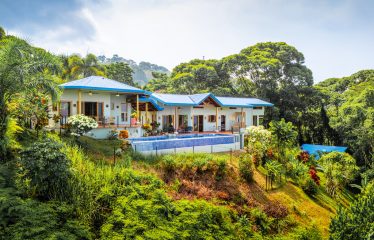 3 BEDROOM HOME WITH PRIVACY, OCEAN AND JUNGLE VIEWS – 5 ACRES