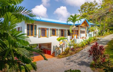 3 BEDROOM HOME WITH PRIVACY, OCEAN AND JUNGLE VIEWS – 5 ACRES
