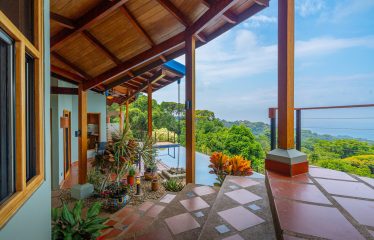 3 BEDROOM HOME WITH PRIVACY, OCEAN AND JUNGLE VIEWS – 5 ACRES