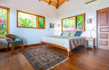 3 BEDROOM HOME WITH PRIVACY, OCEAN AND JUNGLE VIEWS – 5 ACRES