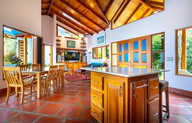 3 BEDROOM HOME WITH PRIVACY, OCEAN AND JUNGLE VIEWS – 5 ACRES