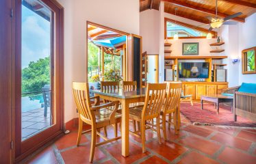 3 BEDROOM HOME WITH PRIVACY, OCEAN AND JUNGLE VIEWS – 5 ACRES