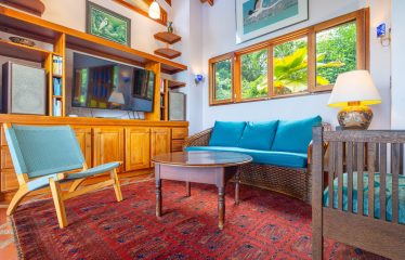 3 BEDROOM HOME WITH PRIVACY, OCEAN AND JUNGLE VIEWS – 5 ACRES