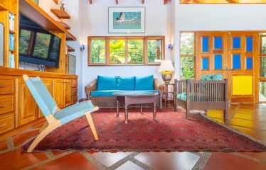 3 BEDROOM HOME WITH PRIVACY, OCEAN AND JUNGLE VIEWS – 5 ACRES