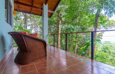 3 BEDROOM HOME WITH PRIVACY, OCEAN AND JUNGLE VIEWS – 5 ACRES