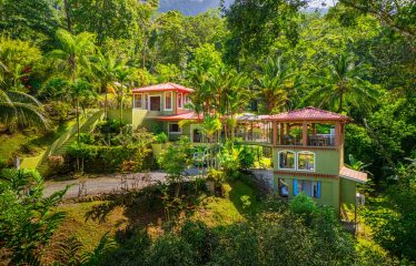 JUNGLE PROPERTY WITH FIVE BEDROOM HOME, IN OJOCHAL – 1.8 ACRES