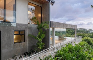 New contemporary tropical villa boasts with a movie theater and views of the iconic whale’s tail