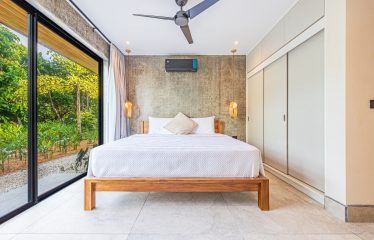 New contemporary tropical villa boasts with a movie theater and views of the iconic whale’s tail