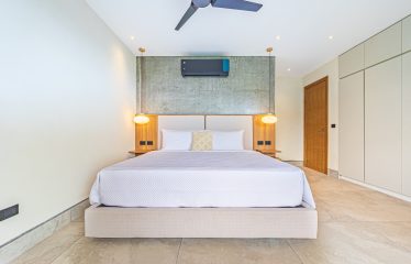 New contemporary tropical villa boasts with a movie theater and views of the iconic whale’s tail