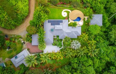 JUNGLE PROPERTY WITH FOUR BEDROOM HOME AND MOUNTAINS PANORAMIC VIEWS, IN TRES RIOS – 4.94 ACRES