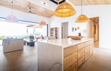 PROPERTY FIVE BEDROOM HOME WITH OCEAN AND MOUNTAINS PANORAMIC VIEWS, IN TRES RIOS – 4.08 ACRES