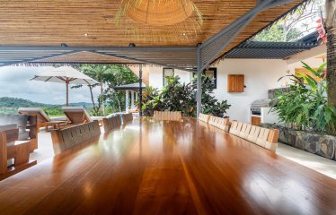 PROPERTY FIVE BEDROOM HOME WITH OCEAN AND MOUNTAINS PANORAMIC VIEWS, IN TRES RIOS – 4.08 ACRES