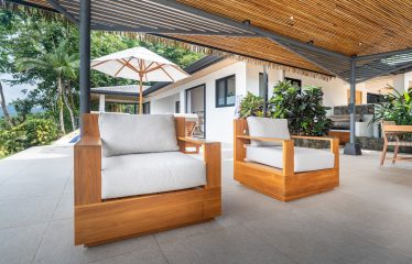 PROPERTY FIVE BEDROOM HOME WITH OCEAN AND MOUNTAINS PANORAMIC VIEWS, IN TRES RIOS – 4.08 ACRES