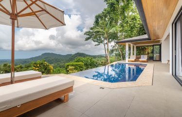 PROPERTY FIVE BEDROOM HOME WITH OCEAN AND MOUNTAINS PANORAMIC VIEWS, IN TRES RIOS – 4.08 ACRES