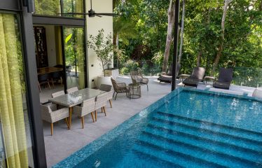 LUXURY THREE FLOOR PROPERTY WITH EIGHT BEDROOM WITH TREES VIEWS, IN QUEPOS – 0.22 ACRES