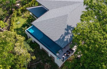 LUXURY THREE FLOOR PROPERTY WITH EIGHT BEDROOM WITH TREES VIEWS, IN QUEPOS – 0.22 ACRES