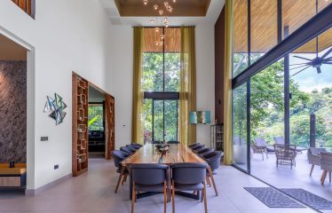 LUXURY THREE FLOOR PROPERTY WITH EIGHT BEDROOM WITH TREES VIEWS, IN QUEPOS – 0.22 ACRES