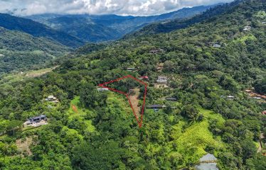 BUILDING PROPERTY WITH PANORAMIC VIEWS OF THE OCEAN AND VALLEY, IN UVITA – 1.4 ACRES