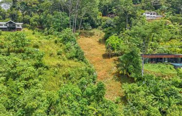 BUILDING PROPERTY WITH PANORAMIC VIEWS OF THE OCEAN AND VALLEY, IN UVITA – 1.4 ACRES