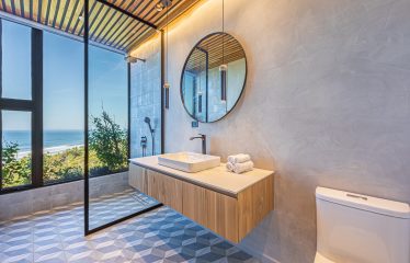 LUXURY PROPERTY WITH FIVE BEDROOM WITH A PANORAMIC VIEWS OF THE SUNSET AND OCEAN CASCADA DE LUZ, IN DOMIICALITO – 1.23 ACRES