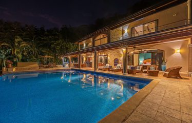 VILLA PACIFICA LUXURY PROPERTY WITH PANORAMIC OCEAN AND SUNSET VIEWS, IN DOMINICAL – 0.68 ACRES