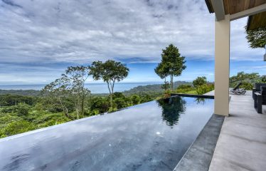 LUXURY JUNGLE PROPERTY WITH FOUR BEDROOMS AND OCEAN VIEWS, IN DOMINICALITO – 1.25 ACRES