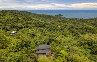 LUXURY JUNGLE PROPERTY WITH FOUR BEDROOMS AND OCEAN VIEWS, IN DOMINICALITO – 1.25 ACRES