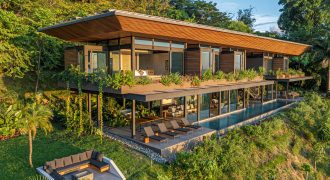 LUXURY PROPERTY WITH FIVE BEDROOM WITH A PANORAMIC VIEWS OF THE SUNSET AND OCEAN CASCADA DE LUZ, IN DOMIICALITO – 1.23 ACRES